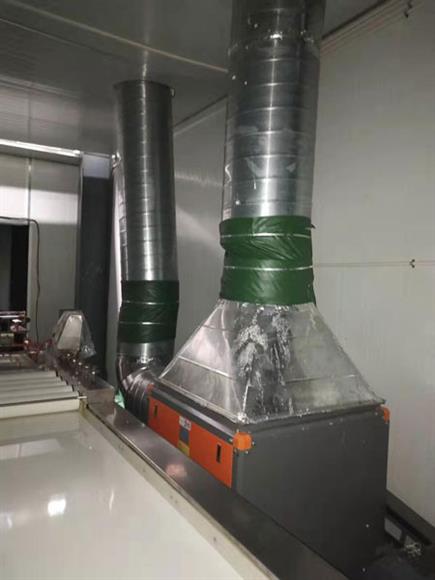 小浪底专线食品厂双排烟系统