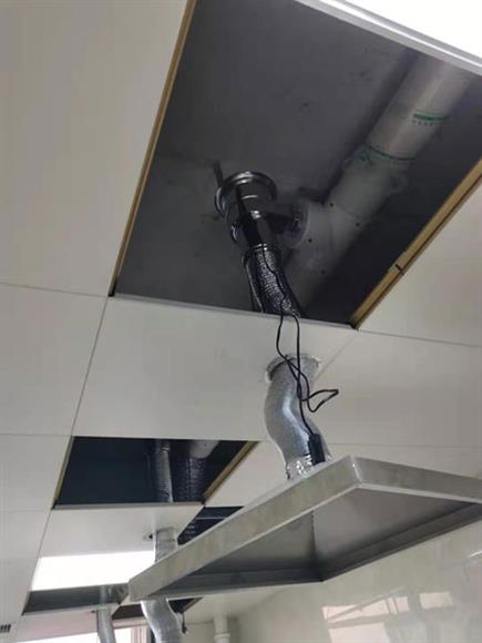 龙门工人疗养院艾灸室排烟系统