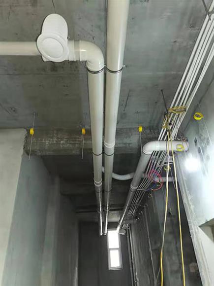 宜阳兴宜路办公室新风系统