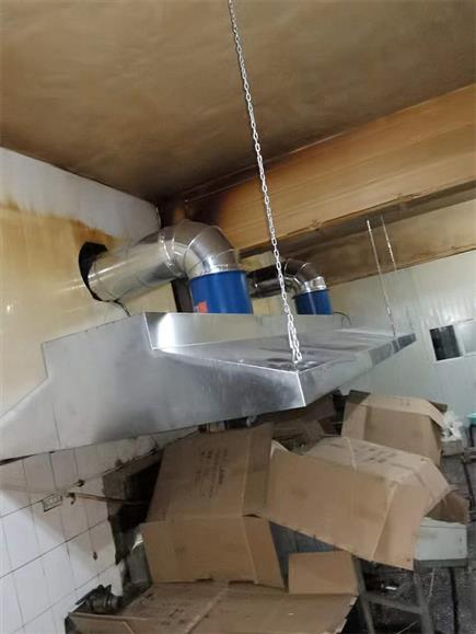 麻屯食品厂油烟净化